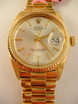 18ct Datejust on President bracelet