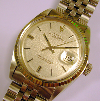 Early 1970s steel Datejust model 1601(4), silver dial. This has one of the very 