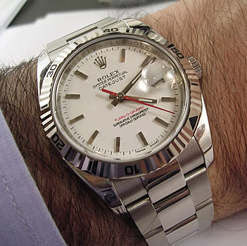 <b>New model Rolex Turn-o-Graph 116264.</b> The Turn-o-Graph was introduced in t