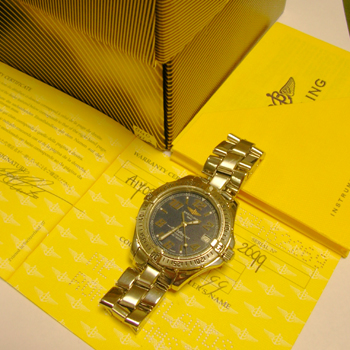Gent's steel <b>Breitling</b> ColtOcean automatic from 1999 with original boxes 