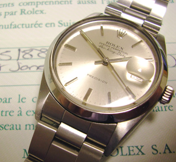 <b>VERY RARE</b> Air-King-Date model 5700N complete with box & papers from 1988!
