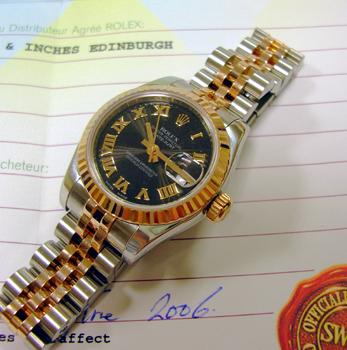2006 steel & ROSE gold Datejust ( latest model ref, 179171 ) with Jubilee bracel